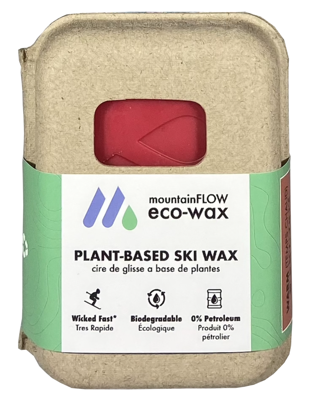 MountainFLOW eco-wax HOT WAX (WARM) -7ºC to 2ºC - Skiers Junction